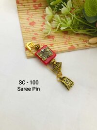 Gold Saree Pin