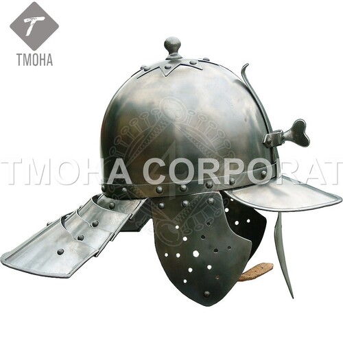 Medieval Armor Helmet Helmet Knight Helmet Crusader Helmet Ancient Helmet Lobster tail helmet Europe 17th century AH0366