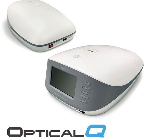 Optical Q Fluorescence Immunoassay Diagnostic Device