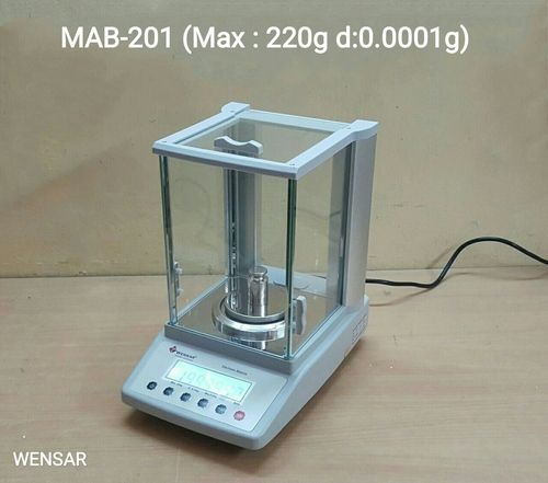 Analytical Balance 201 Accuracy: 0.1 Mg