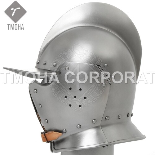Medieval Armor Helmet Helmet Knight Helmet Crusader Helmet Ancient Helmet Burgeonet late 16th  early 17th century AH0370
