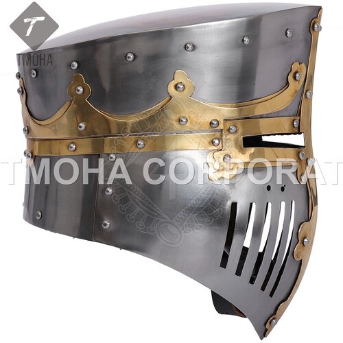 Medieval Armor Helmet Helmet Knight Helmet Crusader Helmet Ancient Helmet Great helmet AH0376