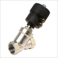 Stainless Steel Y Type Angle Valve Ss304-single Acting