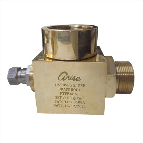 Brass Safety Valve Power: Pneumatic Watt (W)