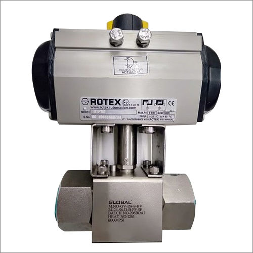 High Pressure Actuated Ball Valve