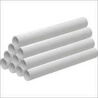 Upvc Sanitary Pipe - 1 Inch Thickness, Round Shape, White Color | High-pressure Resistance, Temperature Tolerance, Ideal For Drainage Applications