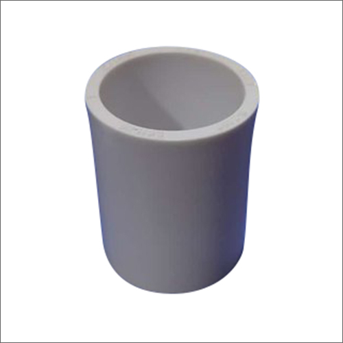 1-1.4 Inch UPVC Coupler - UPVC Material, 1/2", 3/4", 1", 2" Size Options, White Color, 1 Inch Thickness | ASTM Standard, Round Shape, Reducer Sizes Available