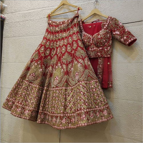 Red Colored Lehenga Choli LC 317
