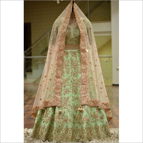 Pista Colour Lehenga Choli LC 314