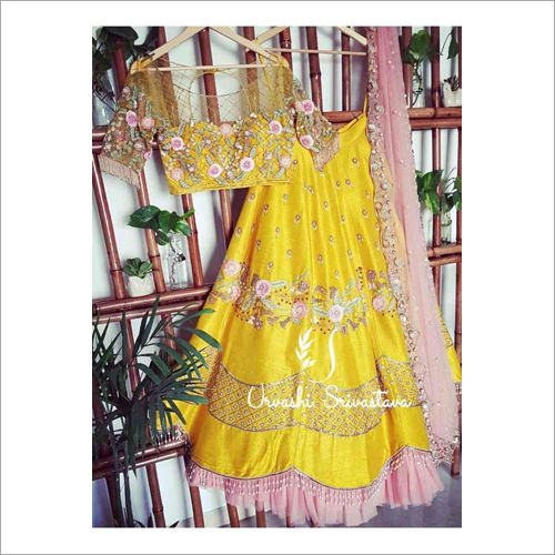 net lehenga choli
