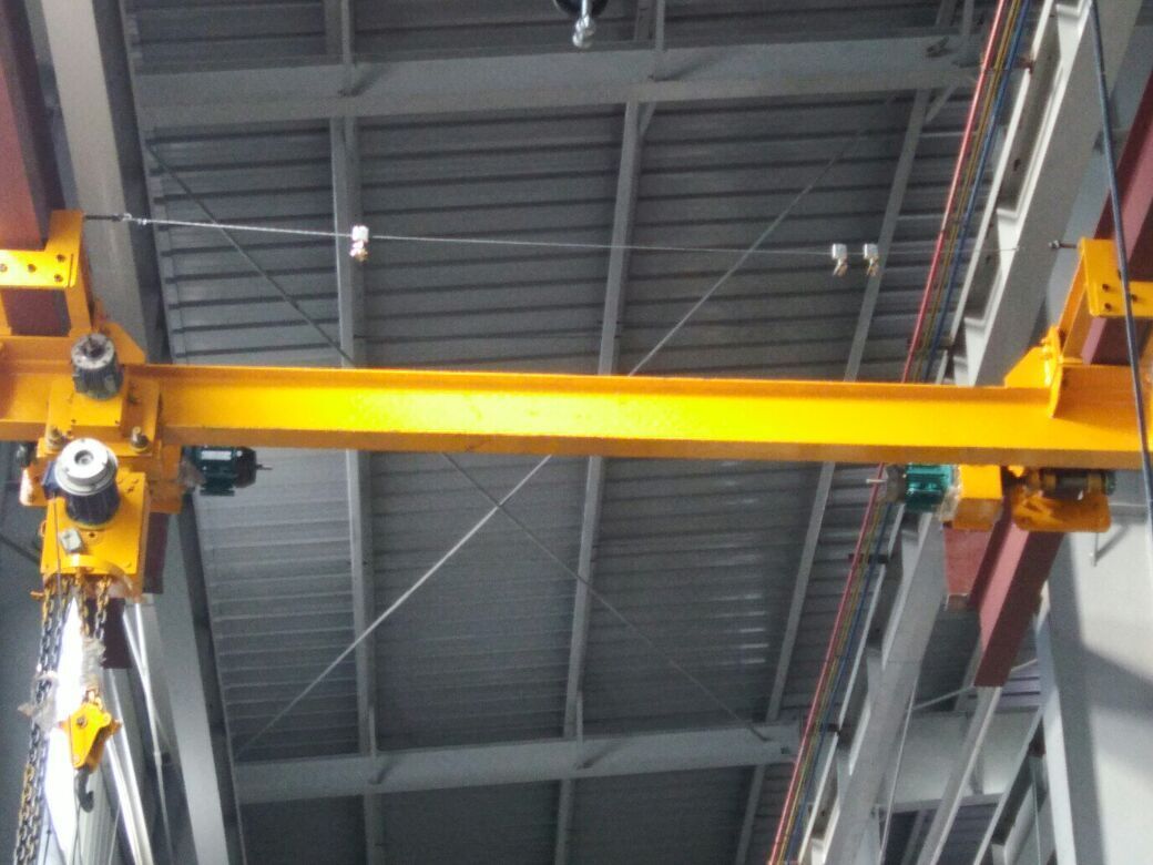 Double Girder I Beam Type Underslung EOT Crane