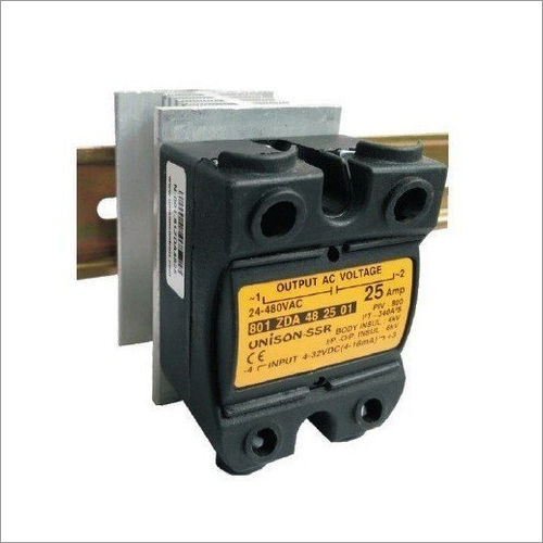 Black Unison 801 Zda 482501 Solid State Relay