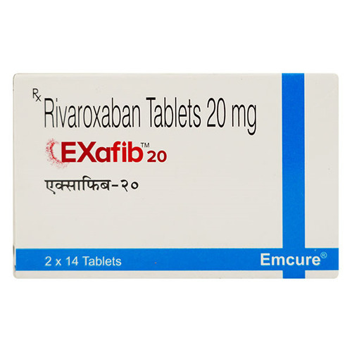 Exafib (Rivaroxaban) 20mg Tablets