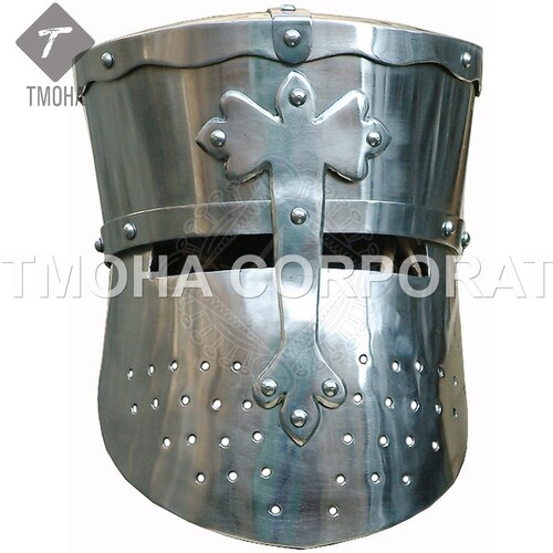 Medieval Armor Helmet Helmet Knight Helmet Crusader Helmet Ancient Helmet Open Great helmet AH0395