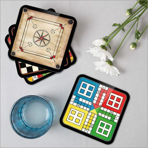 Printed MDF Coaster Set