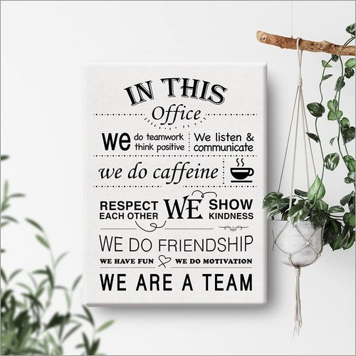 Office Wall Frame
