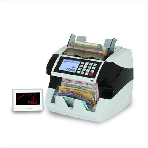 Mycica Mix Currency Counting Machine - Color: White-Black