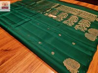 Kanjivaram Soft Silk Handwove Side Budda Saree