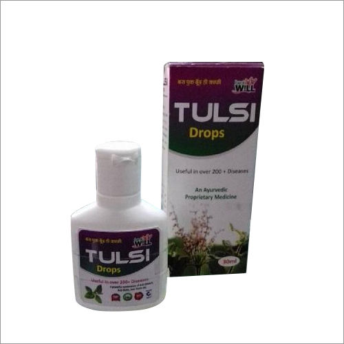 Ayurvedic Tulsi Drops Age Group: For Adults