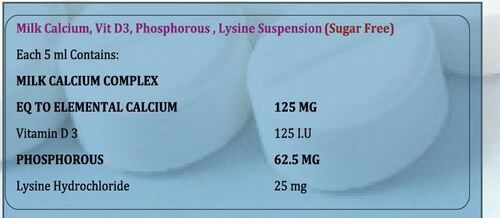 Calcium Syrup Health Supplements