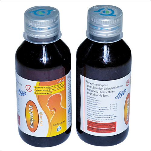 100Ml  Hydrobromide Chlorpheniramine Maleate And Phenylephrine Hydrochloride Syrup General Medicines