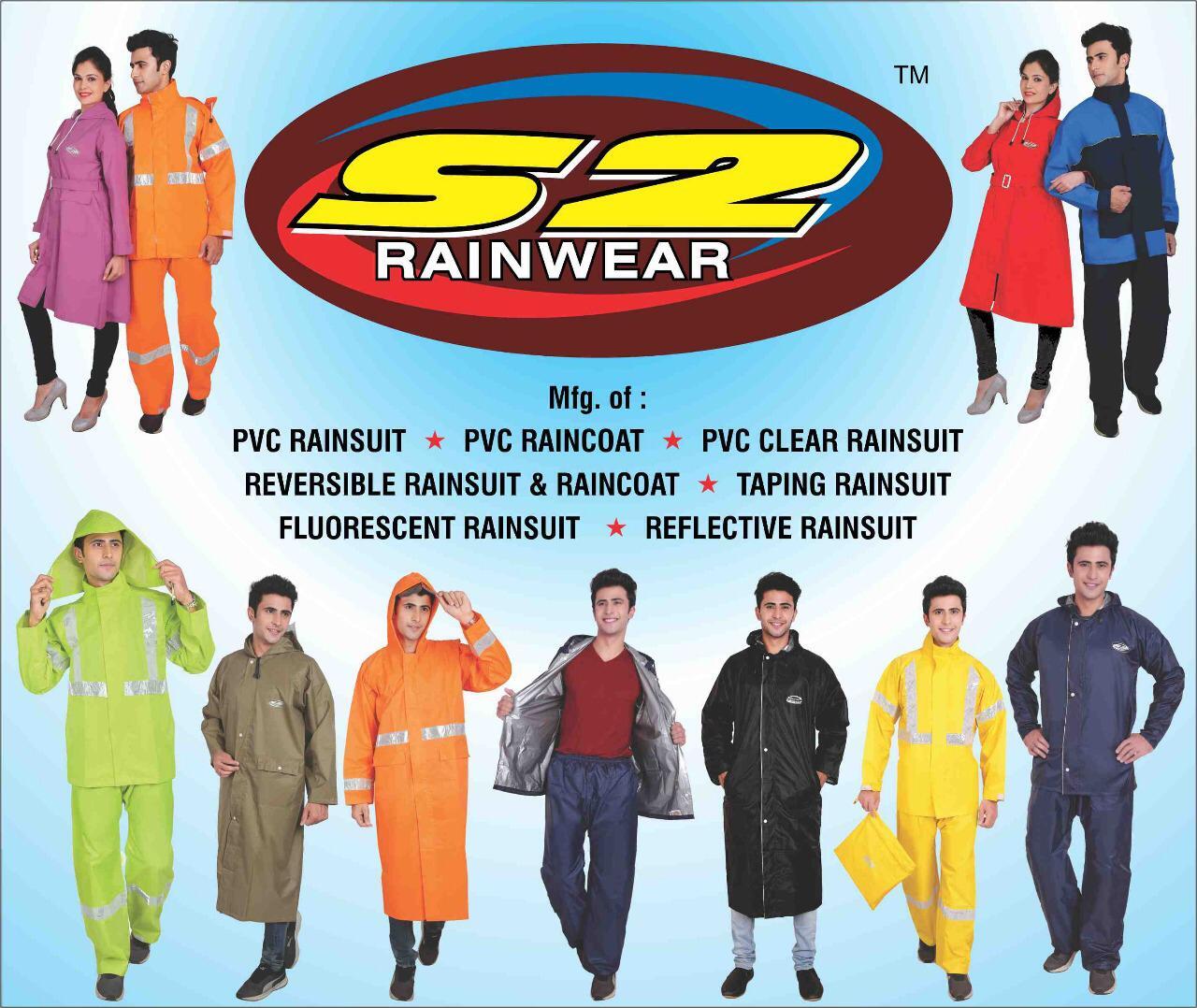 PVC Plastic  Rain suit.