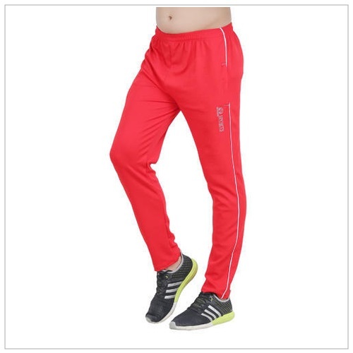 Men Cotton Track Pant Red