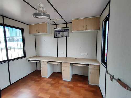 Steel Fabricated Office Cabin - Color: As Per Requirement