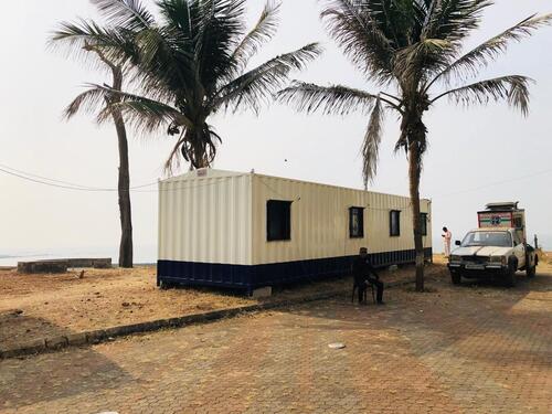 As Per Requirement Fabricated Office Container