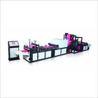 Non Woven Box Bag Making Machine - 220-240v, Black-white | Robust, High Efficiency, Electric, Automatic