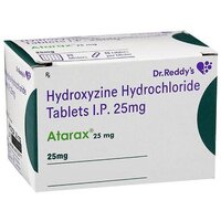 Hydroxyzine Tablets - 10 Mg, Effective Anxiety Relief & Allergy Symptom Suppression, Helps With Relaxation Before Surgery