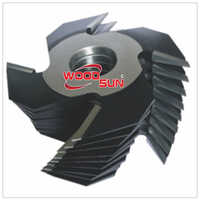 Black Finger Joint Wood Cutter Blade
