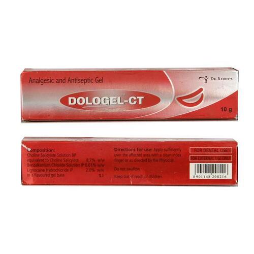 Analgesic And Antiseptic gel