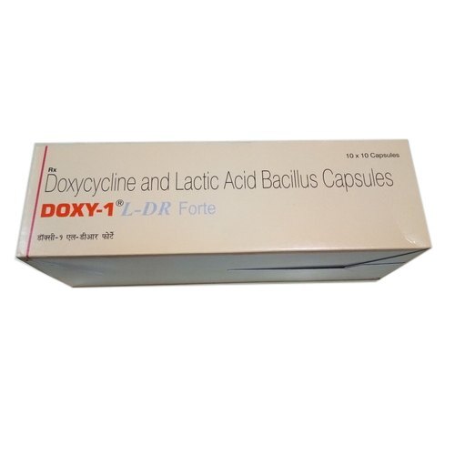 Doxycycline And Lactobacillus Capsules
