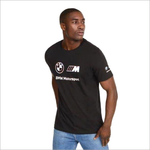 Black Color Printed  T-Shirt Gender: Male