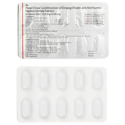 Empagliflozin And Metformin Tablets Specific Drug