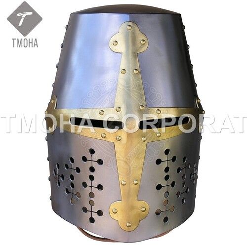 Iron Medieval Armor Helmet Helmet Knight Helmet Crusader Helmet Ancient Helmet Great Helmet Michael Ah0404