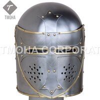 Medieval Armor Helmet Helmet Knight Helmet Crusader Helmet Ancient Helmet Classic Great Helmet AH0406