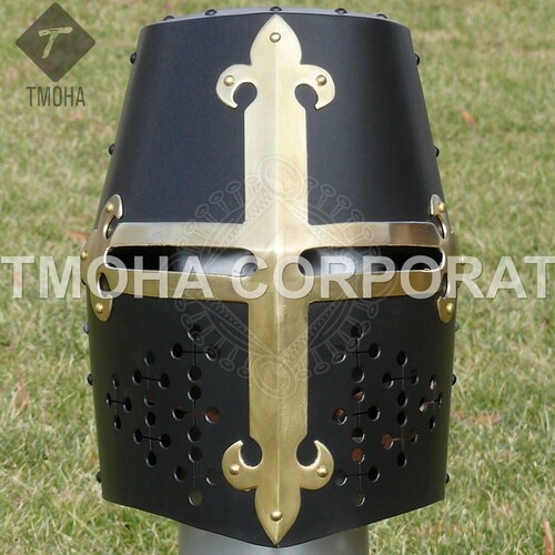 Medieval Armor Helmet Helmet Knight Helmet Crusader Helmet Ancient Helmet Great helm Richard the Lionheart AH0413