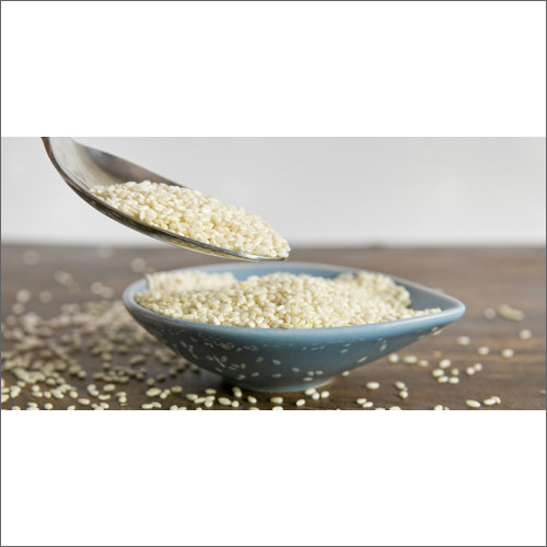 Sun-Dried Hulled Sesame Seeds