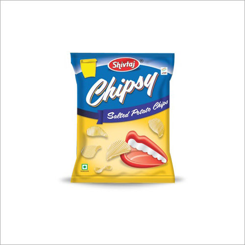 Crispy And Crunchy Salted Potato Chips