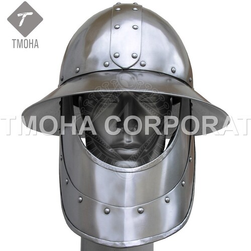 Medieval Armor Helmet Helmet Knight Helmet Crusader Helmet Ancient Helmet Iron helmet with iron beard AH0429