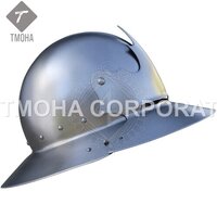 Medieval Armor Helmet Helmet Knight Helmet Crusader Helmet Ancient Helmet Visored Kettle Hat AH0432
