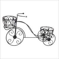 Black Color Tri Cycle Planter Stand