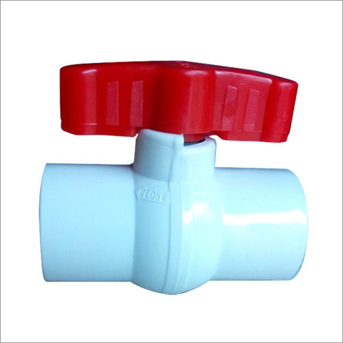 PVC Solid ball valve