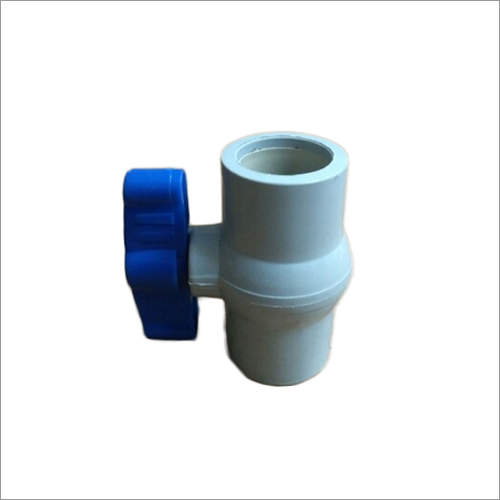 Industrial White PVC Ball Valve