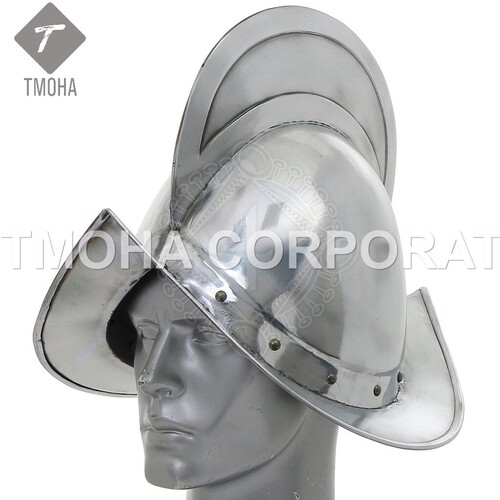 Medieval Armor Helmet Helmet Knight Helmet Crusader Helmet Ancient Helmet Spanish Morion helmet plain 16 17 century AH0443