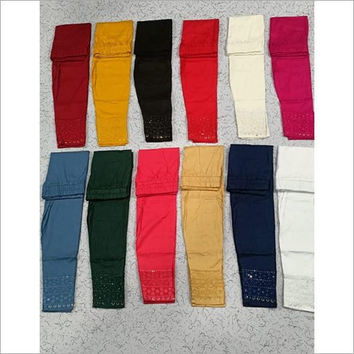 Ladies Cotton Leggings - Cotton Customized Size Plain Pattern | Soft Skin-Friendly Texture Washable for Comfortable Wear