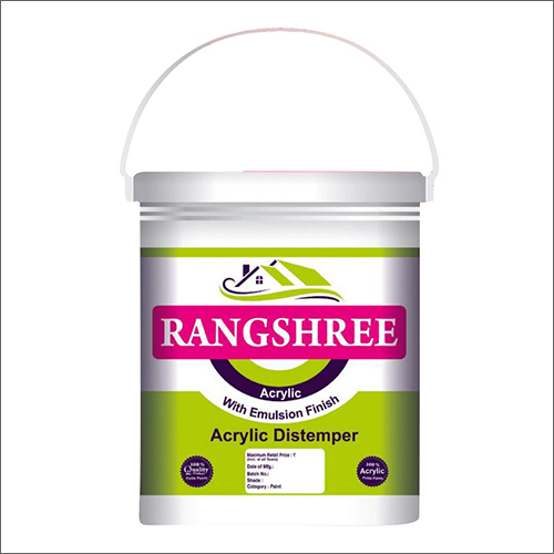 Acrylic Distemper With Emulsion Finish Paints