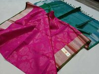 silk saree bridal wear of kanjivaram